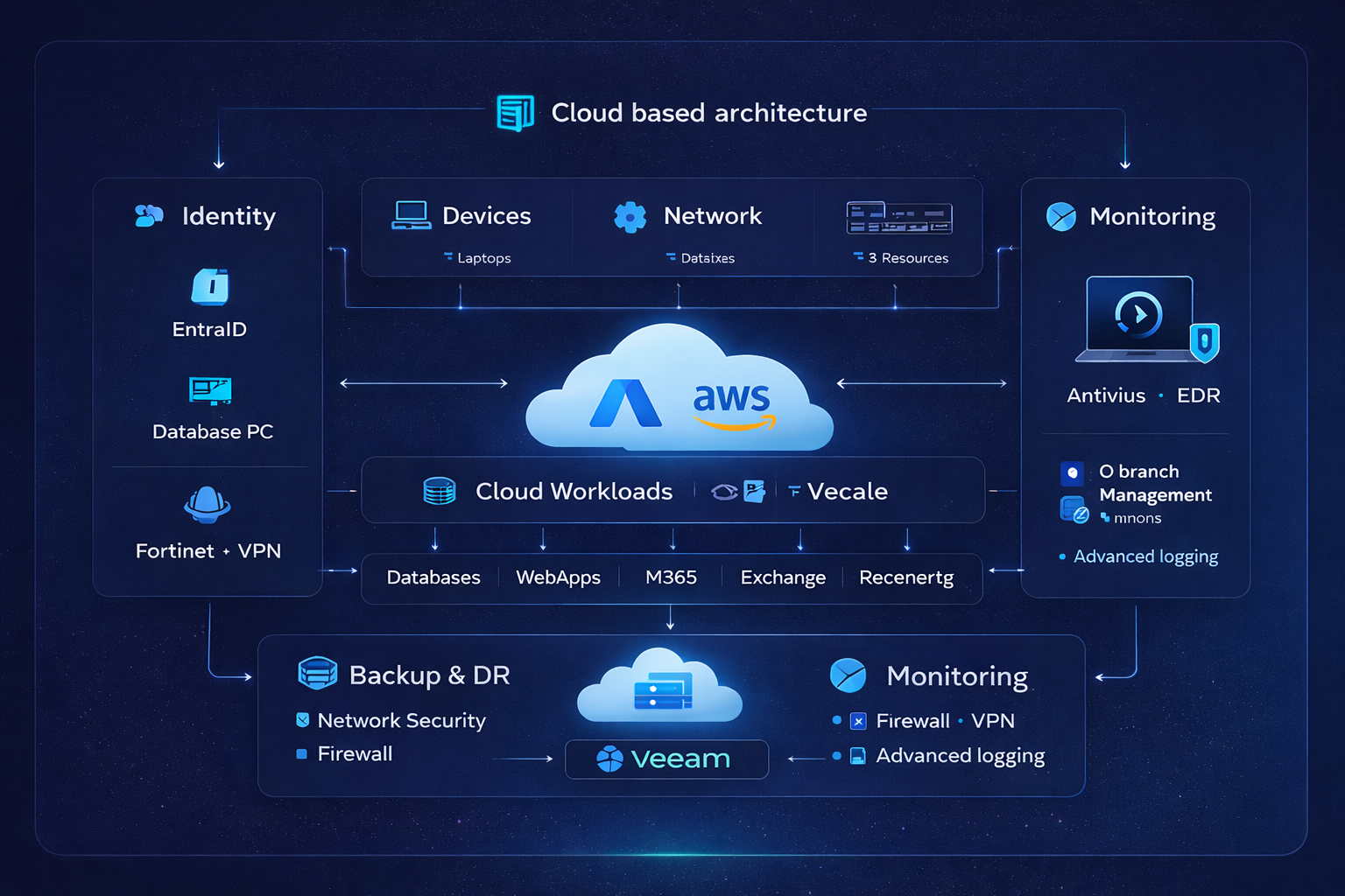 Cloud architecture diagram
